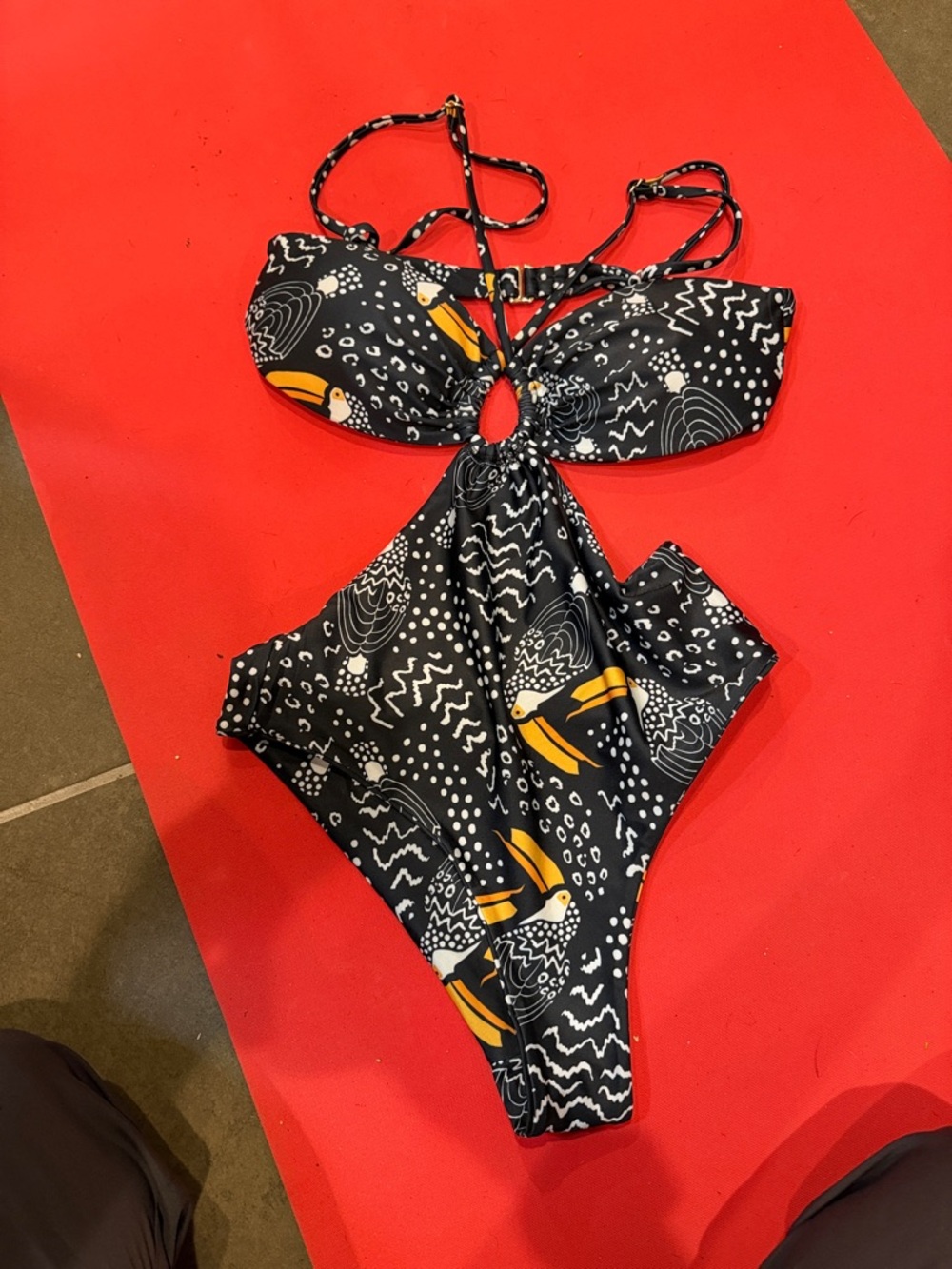 NWOT Vagabella One PIece Cutout Swim
